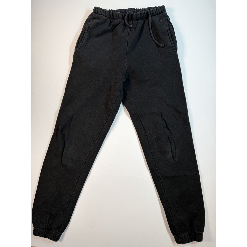 John Elliott Sweatpants Mens Small Black Joggers Drawstring Lounge